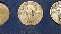 1927 Standing Liberty Quarter From A Set