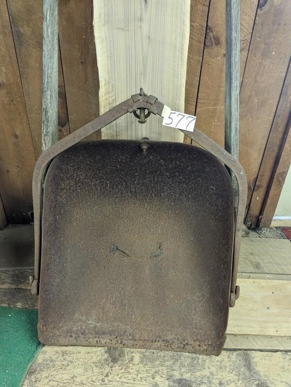 Antique Horse Drawn Scoop