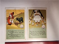 Pair Minneapolis Brand Vintage Postcards 1909