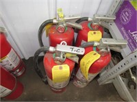 4 Fire Extinguishers  out dated