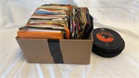 Lot of 45s Records: Rock N Roll, Country & More