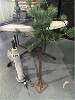 Shrink Wrap Unit, Illuminated Artificial Tree