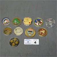 Assorted Military & Other Tokens