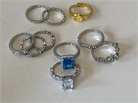 Variety of Fun Costume jewelry Rings
