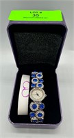 Suzanne Somers FABULOUS Costume Rhinestone Watch