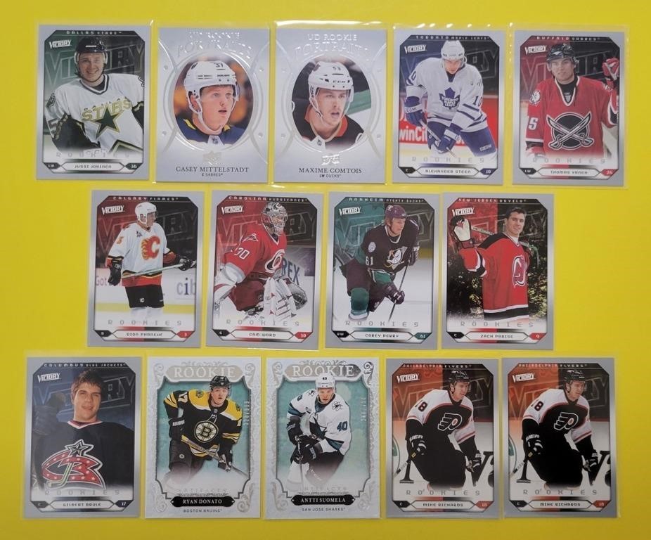 Assorted Rookie & Rookie Inserts - Lot of 14