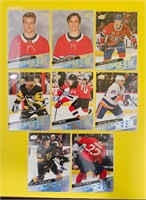 2020-21 UD Young Guns Rookie Cards - Lot of 8