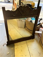Solid Wood Unique Carved Mirror