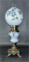 Vintage Hand Painted Banquet Lamp