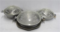 4pc. Guardian Service Pans + Tray