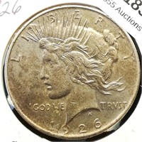 1926 Peace Dollar $1