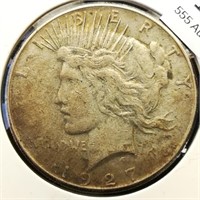 1927 Peace Dollar $1