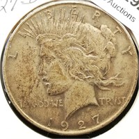 1927 D Peace Dollar $1