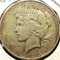 1926 D Peace Dollar $1