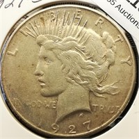 1927 S Peace Dollar $1