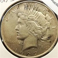 1927 D Peace Dollar $1