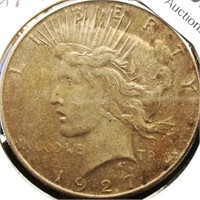 1927 S Peace Dollar $1