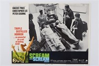 Scream and Scream Again Lobby Card