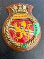 #2321 Mackenzie Antique Plaque