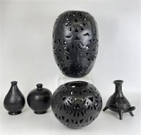 Artisanal Black Pottery