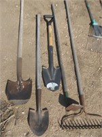 Garden Tools, Shovels, Rake & Hoe
