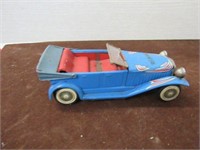 Vintage Tin Car The Screamer  missing front seat