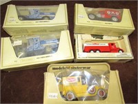 5 Matchbox Models of Yesteryear Trucks