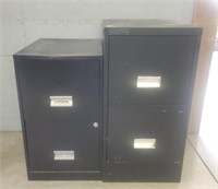 (2) 2-Drawer File Cabinets