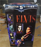 Elvis 5 pack vhs tapes