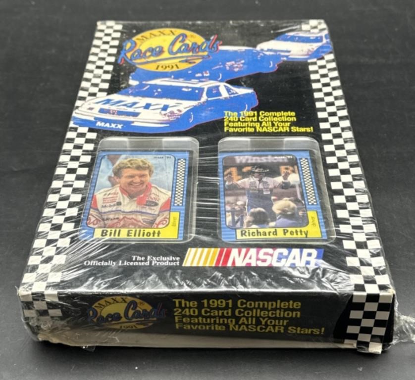 (HI) NASCAR 1991 Maxx sealed Factory Set