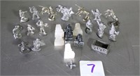 Wizzards Pewter Figurines Lot