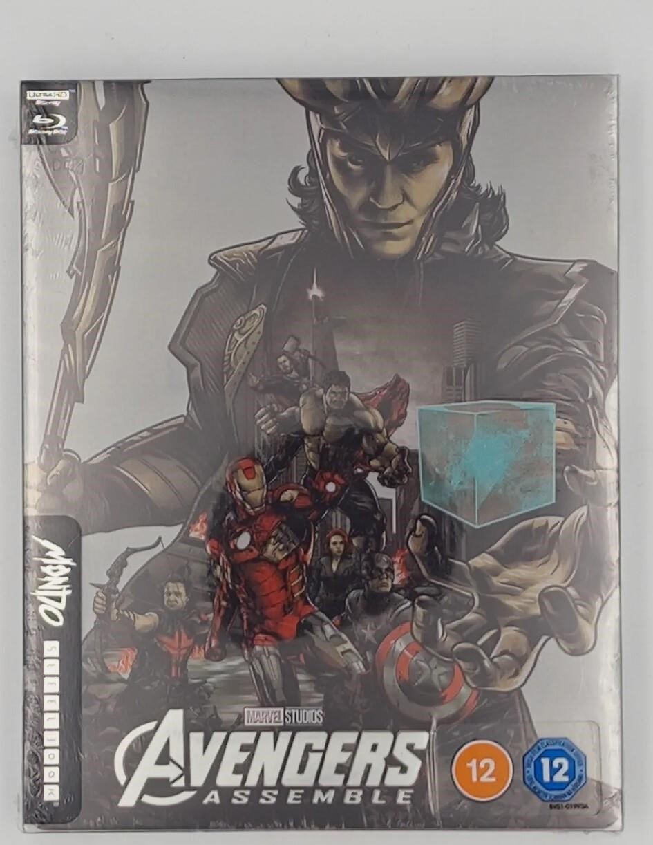 M-rack 15:?Avengers Assemble Mondo Steelbook #39