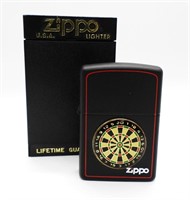 UNFIRED 1992 DARTBOARD ZIPPO