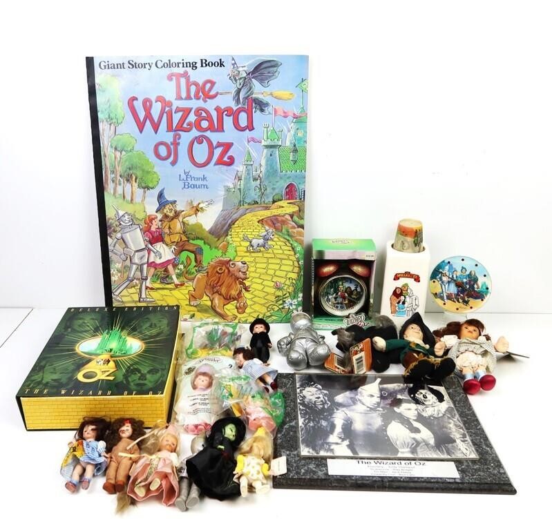 HUGE COLLECTION OF WIZARD OF OZ COLLECTIBLES!