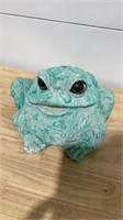 Resin frog figurine
