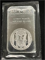 APMEX Eagle Silver Bar