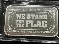 Stand for the Flag Silver Bar