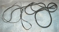 (2) 30" Silver Tone Serpentine Necklaces