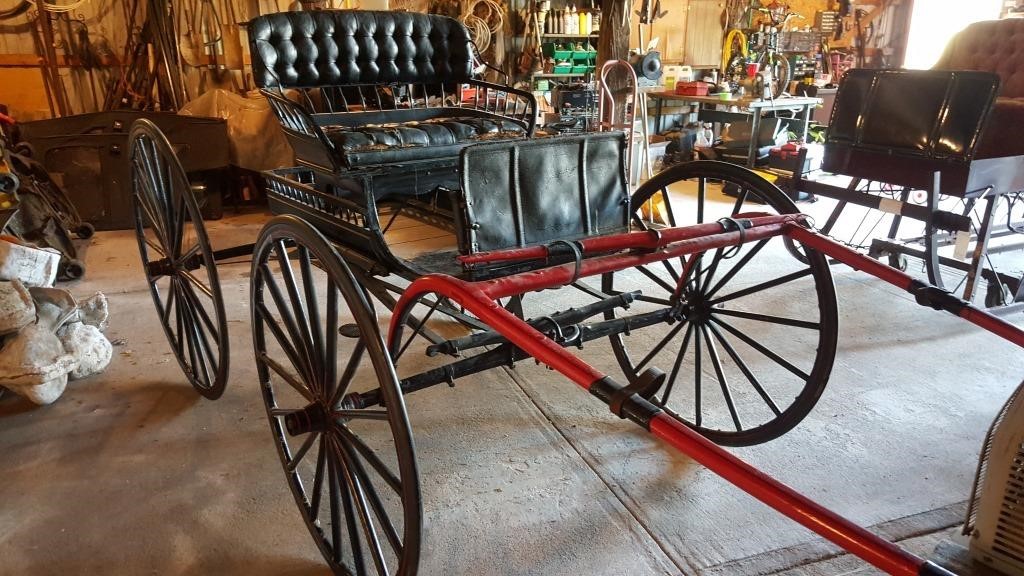 Consignment - Rare Antiques Including Sleigh & Horse Buggy