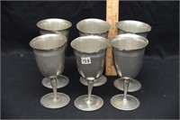 PEWTER GOBLETS