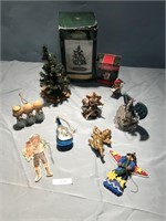 Assorted Christmas Ornaments Lot