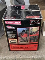 craftsman vacuum - 2 gallon wet/dry 1 1/2 hsp