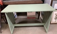 Mint Green wooden Potting Table