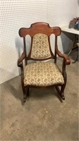 Antique Wooden Rocking Chair