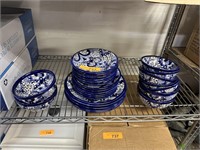 LARGE LOT OF MEXICAN POTTERY TALAVERA DISHES