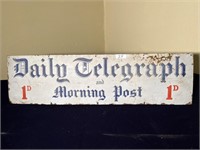 Enamel Daily Telegraph