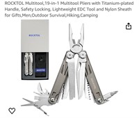 ROCKTOL Multitool, 19-in-1 Multitool Pliers