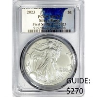 2023 Silver Eagle PCGS MS70 First Strike Silv