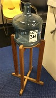 Water Jug and Wooden Stand