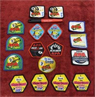 Set of (17) APA League Sew-On Patches